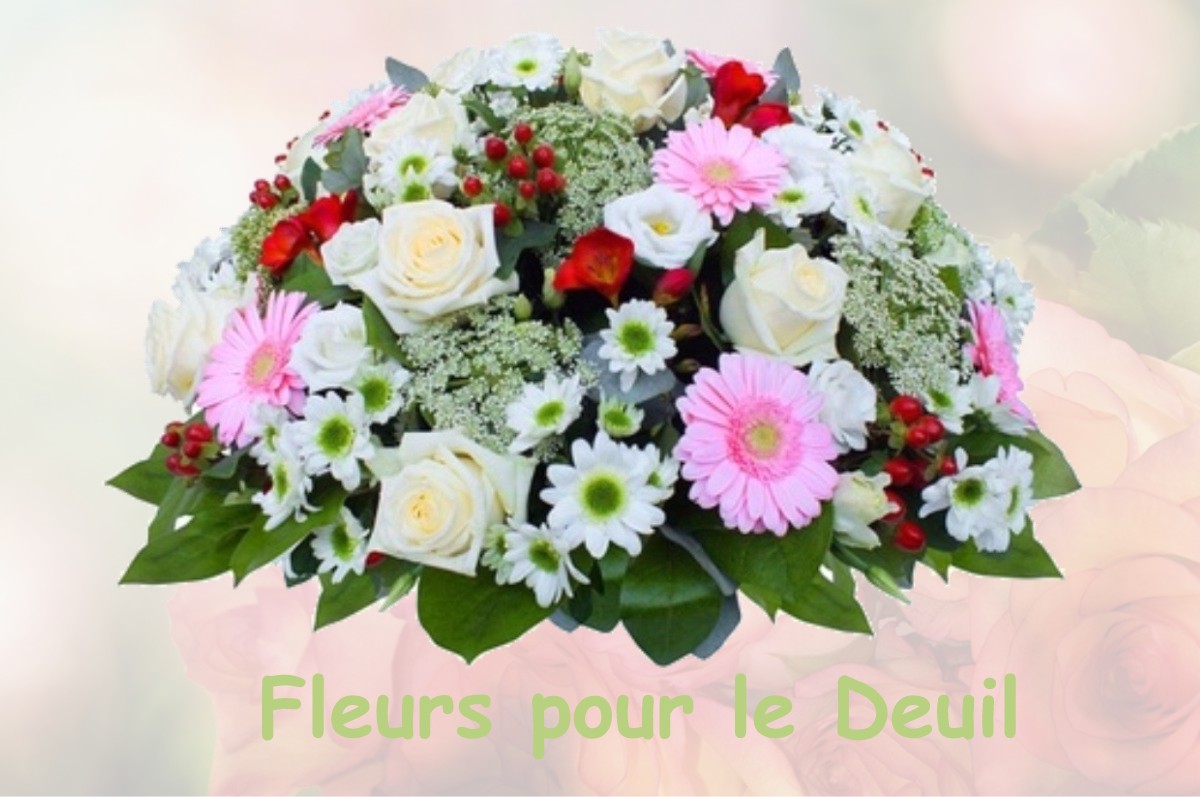 fleurs deuil BOURG-DE-VISA